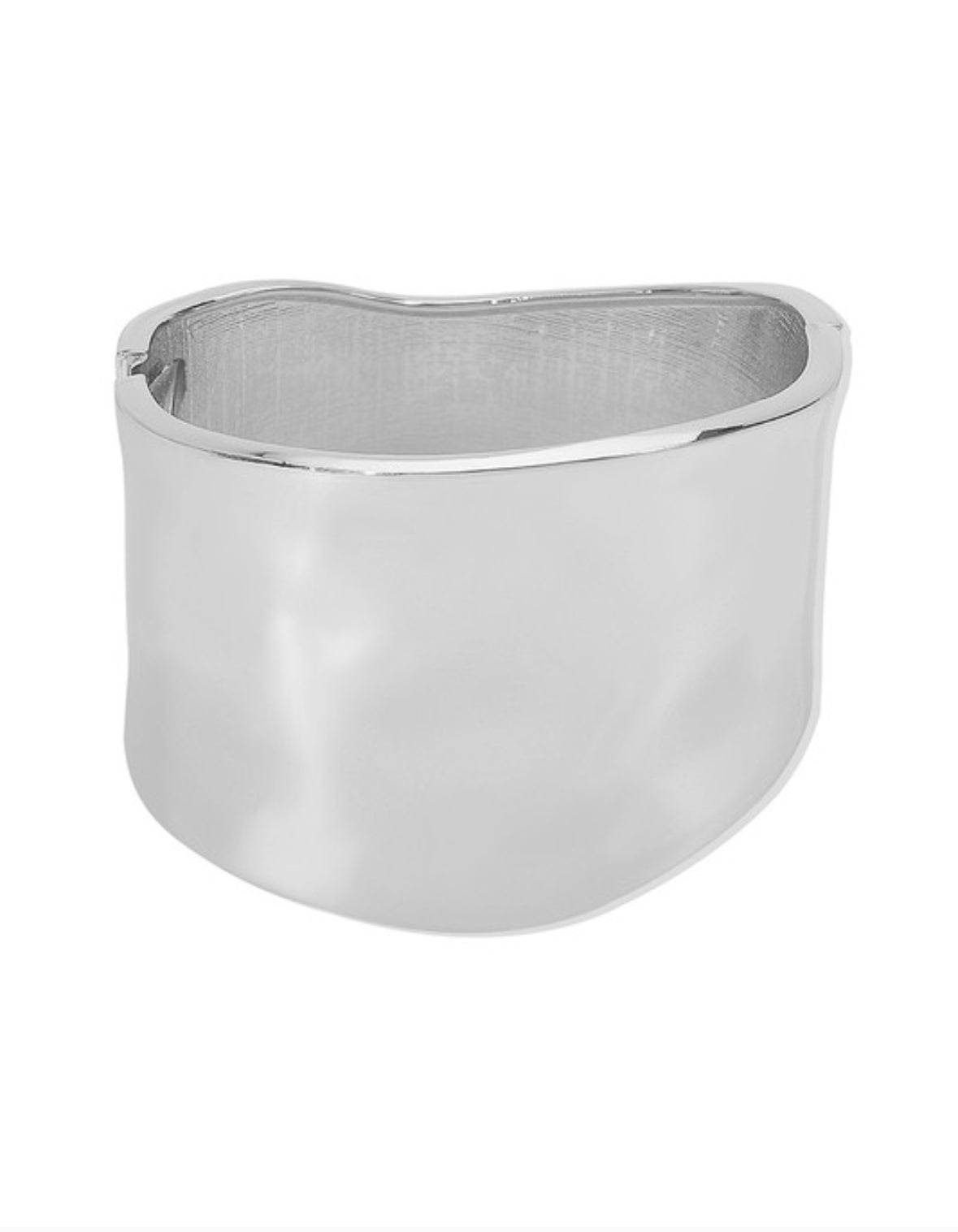 Wide Chunky Minimalist Bangle
